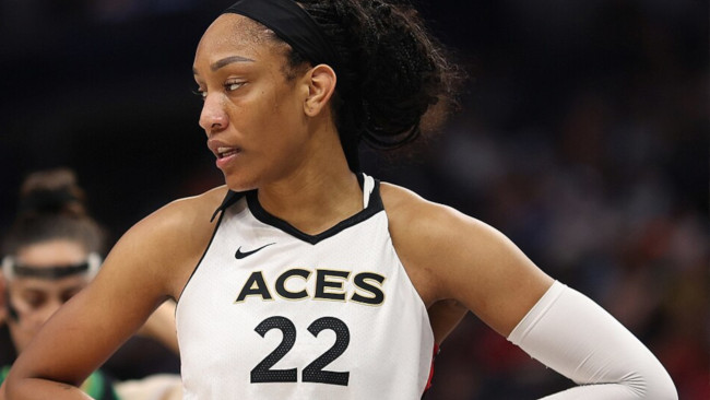 Las Vegas Aces-Star A'ja Wilson bricht einen Rekord als bestbezahlte WNBA-Spieler der Geschichte und verdient als Erste über eine Million Dollar