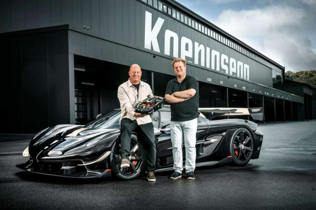 Lego stellte eine lebensgroße Version des Koenigsegg Sadairs Speer her, der 111 km/h erreichte