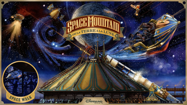 Große Neuigkeiten für Disneyland Paris: Das originale Space Mountain, inspiriert von Jules Verne, wird zurückkehren