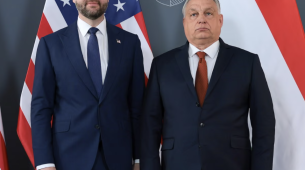 JD Vance wirft der EU während des Besuchs Ungarns Wahleinflussnahme vor