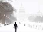 Ein schwerer Wintersturm l&auml;hmt gro&szlig;e Teile der USA