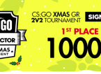 Gewinnen Sie 1000 Euro in unserem Weihnachtsturnier CS:GO