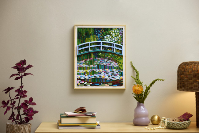 Bring Monets Meisterwerk mit Legos neuestem Kunstset in dein Zuhause