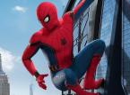 Eine Reihe von Spider-Men schwingen sich auf Disney+
