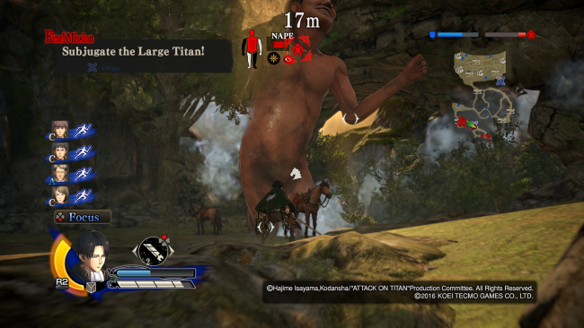 Attack on Titan: Wings of Freedom