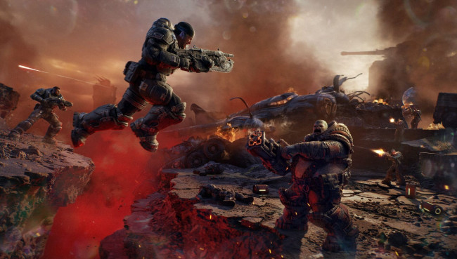 Gears of War: E-Day für die PS5 am Tag nach der Ankündigung, dass es sich um einen Xbox-exklusiven Titel handelt, für die PS5 gelistet