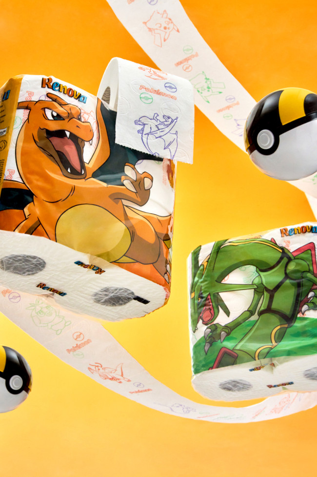 Pokémon wird in einem neuen, bizarren Nintendo-Produkt zum Toilettenpapier