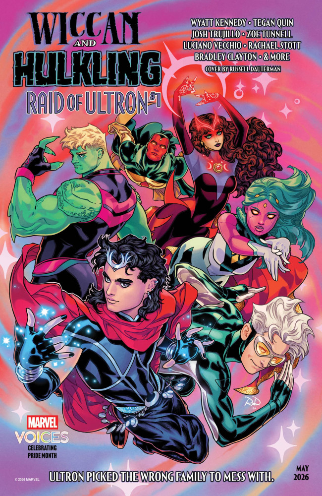 Zur Feier des kommenden Pride-Monats stellt Marvel einen neuen Comic mit Wiccan und Hulkling vor