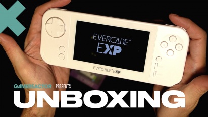 Evercade EXP - Gamereactor Unboxing plus direktes und Off-Screen-Gameplay