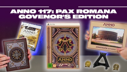 Anno 117: Pax Romana - Governor's Edition - Auspacken