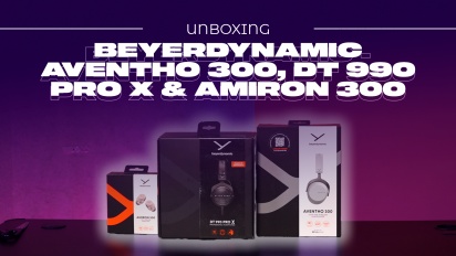 BeyerDynamic Aventho 300, DT 990 Pro X & Amiron 300 - Auspacken