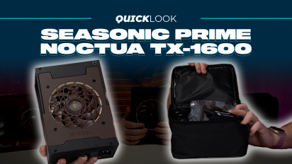 Seasonic Prime TX-1600 Noctua Edition (Quick Look) - Stille Operation