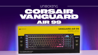 Corsair Vanguard Air 99 - Auspacken