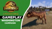 Jurassic World Evolution 2 - Washington Campaign Gameplay