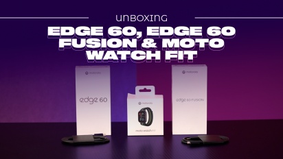 Motorola Edge 60, Edge 60 Fusion, and Watch Fit - Auspacken