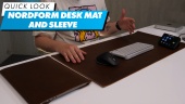 Nordform Schreibtischmatte & MacBook Pro 14 Hülle - Quick Look