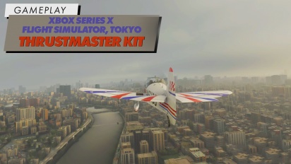 Microsoft Flight Simulator - Flug aus Tokyo auf der Xbox Series X mit dem T.Flight-Kit von Thrustmaster